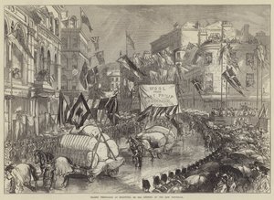 Processione dei mestieri a Bradford, per l