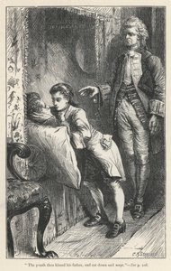 Tristram Shandy, la morte di Le Fevre da English School