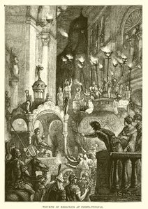 Trionfo di Eraclio a Costantinopoli da English School