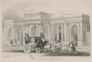 Arco di Trionfo, ingresso a Hyde Park, Londra: Il quattro-in-mano da English School