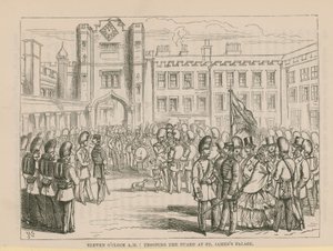 Cambio della Guardia a St Jamess Palace da English School