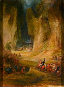 Trukkee, 28 febbraio 1845, un incidente durante la campagna di Sir Charles Napier a Baluchistan da English School