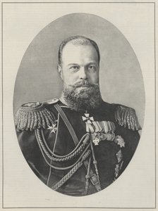 Zar Alessandro III di Russia da English School
