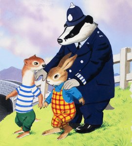 Tufty e il poliziotto tasso da English School