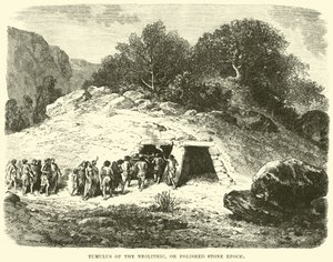 Tumulo del Neolitico, o Epoca della Pietra Levigata da English School