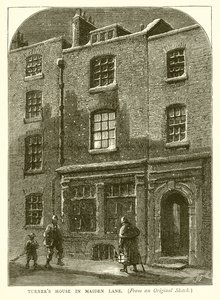 La casa di Turner in Maiden Lane da English School