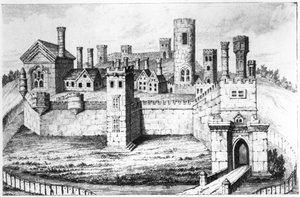 Castello di Tutbury da English School