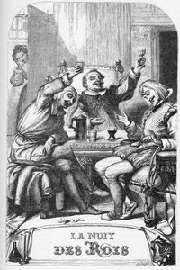 La Dodicesima Notte, O quel che volete - Illustrazione in "Opere complete di William Shakespeare" 1866 da English School