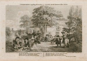 Impresari che si ristorano alla Porta della Morte, Battersea Rise, Surrey