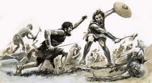 Battaglia britannica non identificata da English School