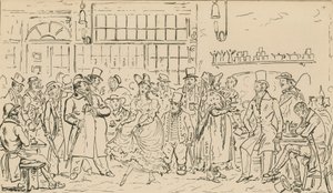 Scena non identificata, possibilmente relativa al Cock and Hen Club da English School