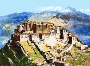 Sito non identificato, possibilmente Tibet