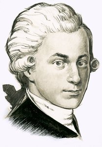 Giovane uomo non identificato, forse Mozart