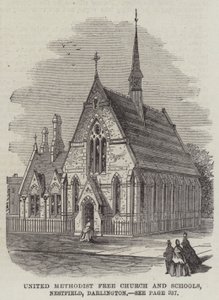 Chiesa e scuole metodiste libere unite, Nestfield, Darlington da English School