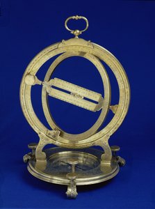 Anello equinoziale universale, probabilmente realizzato da Thomas Heath, c.1730 (ottone)