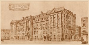 University College Hospital, Scuola di Medicina e Casa delle Infermiere da English School