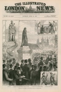 Inaugurazione della statua di Lord Beaconsfield a Westminster da English School