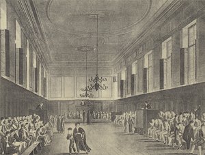 Scuola superiore, 1816 (incisione) da English School