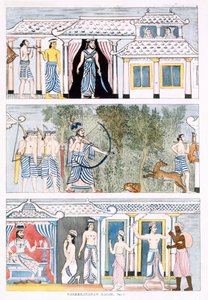 Usseeratanam Rajah, Parte I, da La Storia e Dottrina del Buddhismo di Edward Upham, 1829