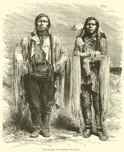 Indiani Ute del Colorado occidentale da English School