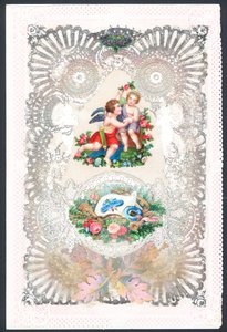 Biglietto di auguri per San Valentino con Cupido da English School