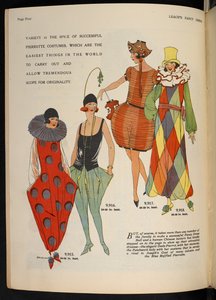 Vari costumi Pierrette, da 