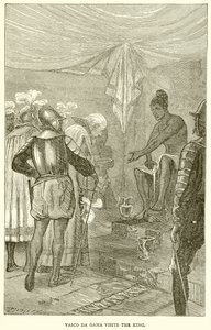 Vasco da Gama visita il re da English School