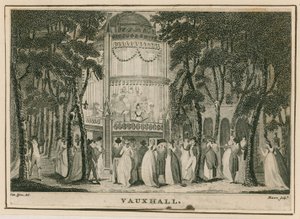 Giardini di Vauxhall, Londra da English School
