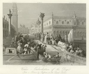 Venezia - Imbarco del Doge da English School