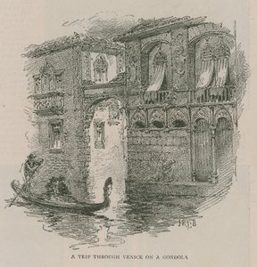 Venezia a Londra: Schizzi a Olympia - Un viaggio attraverso Venezia in gondola
