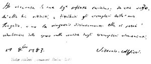 Vittorio Alfieri (eminente poeta italiano)