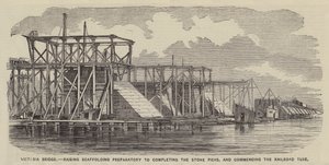 Ponte della Vittoria, innalzamento dell