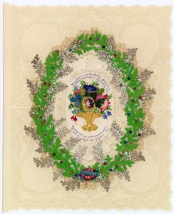Cartolina di San Valentino vittoriana