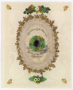 Cartolina di San Valentino vittoriana