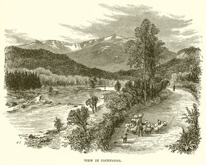 Veduta di Lochnagar da English School