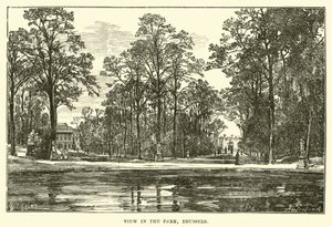 Veduta del parco, Bruxelles da English School