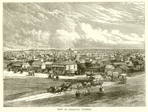 Veduta di Ballarat, Victoria