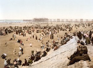 Vista di Blackpool da English School