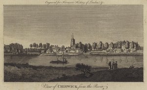 Veduta di Chiswick dal Fiume da English School
