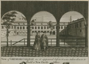 Vista del Gresham College da English School