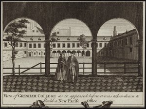 Veduta del Gresham College
