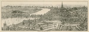 Veduta di Londra al tempo di re Enrico VIII da English School