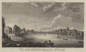 Veduta di Putney e Fulham dalla casa di Mr Vanneck