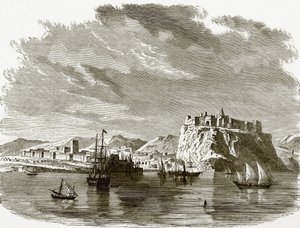 Veduta di Sallee e Rabat da English School