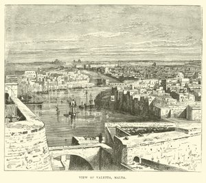Veduta di Valetta, Malta