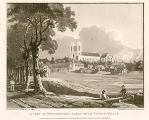 Vista di Westminster da Tothill Fields