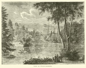 Vista di Wilhelmshohe, settembre 1870 da English School