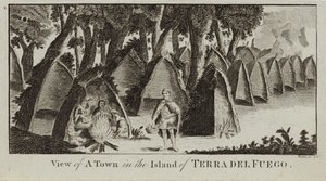 Veduta di una città nell