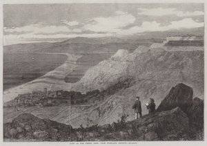 Veduta della Chesil Bank, dalle Altezze di Portland