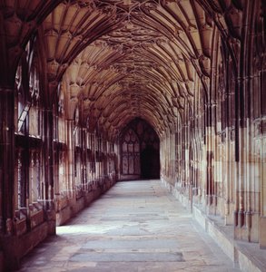 Veduta dei chiostri, c.1355 da English School